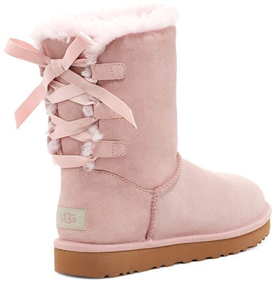 (Women) UGG Short Bow Stiefel Snow Boots crystal Pink 1110706-PCRY Shop (Women) UGG Short Bow Stiefel Snow Boots crystal Pink 1110706-PCRY
