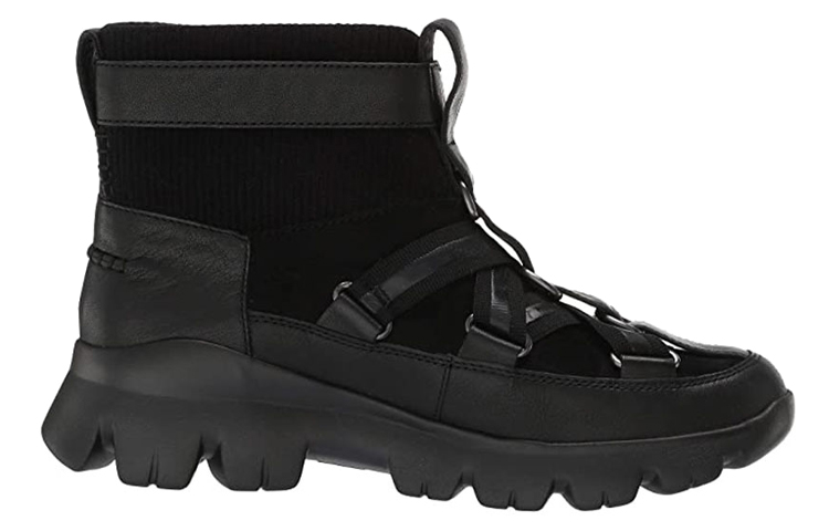 Order (Women) UGG Short Buckle Slip-Resistant Work Boot 'Yellow Outdoor' 9196391-BLK