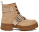Order (W) But UGG Pendek Bertali 'Coklat Suede' 1150650-MDSD
