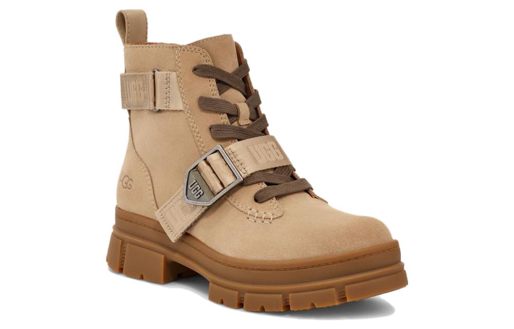 Lookbook (W) UGG Sepatu Boots Pendek Tali 'Brown Suede' 1150650-MDSD