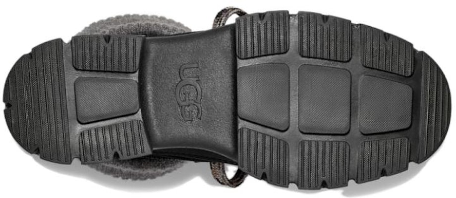 (W) UGG Short Lace-Up 'Outdoor Hitam' 1143831-BLK Details for (W) UGG Short Lace-Up 'Outdoor Hitam' 1143831-BLK