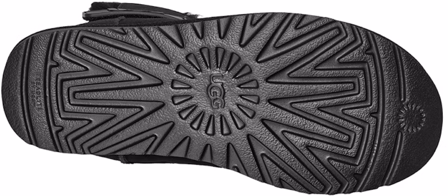 (Women) UGG Mini Bailey Graphic Logo Strap Boots 'Black' 1137073-BLK Purchase (Women) UGG Mini Bailey Graphic Logo Strap Boots 'Black' 1137073-BLK