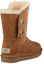Shop (Women) UGG Short Turnlock Fleece Lined Brown 1094933-CHE