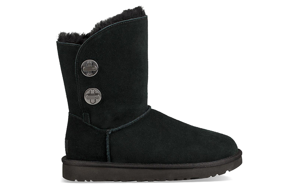 Order (Women) UGG Short Turnlock Snow Boots Black 1094933-BLK