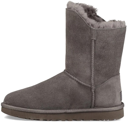 (Women) UGG Short Turnlock Snow Boots Gray 1094933-CHRC Buy (Women) UGG Short Turnlock Snow Boots Gray 1094933-CHRC