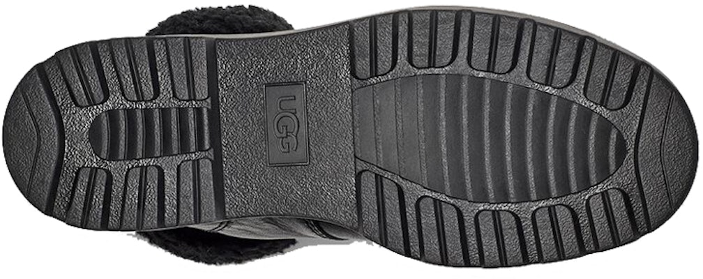 (Women) UGG Short Zip 'Fashion Waterproof Black Leather' 1121054-BLK Purchase (Women) UGG Short Zip 'Fashion Waterproof Black Leather' 1121054-BLK