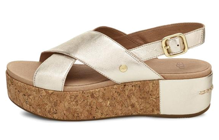 Buy (W) UGG Shoshana 'Emas Metalik' 1100983-GOLD