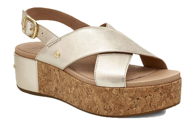 (W) UGG Shoshana 'Metallic Gold' 圖 3