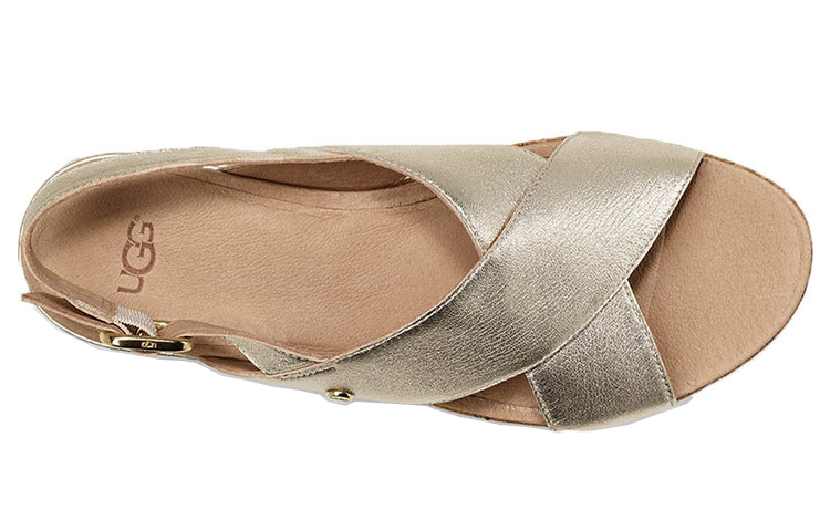 (W) UGG Shoshana 'Metallic Gold' 圖 4