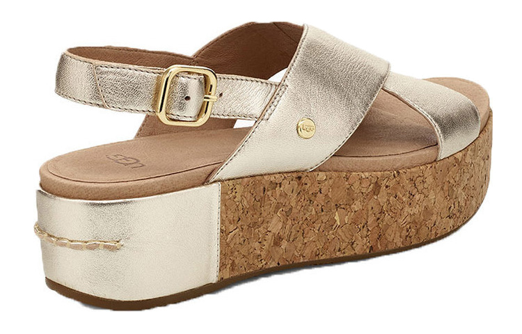 (W) UGG Shoshana 'Metallic Gold' 圖 5