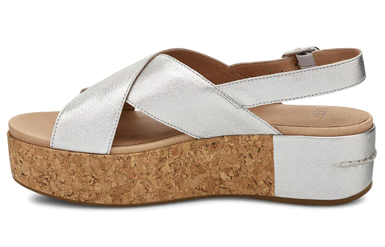 Buy (W) UGG 쇼샤나 플랫폼 샌들 (실버) 1100983-SILVER