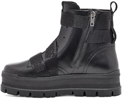 (Women) UGG Sid Wear-resistant Cozy Mid Tops Black 1116136-BLK (Women) UGG Sid Wear-resistant Cozy Mid Tops Black 1116136-BLK