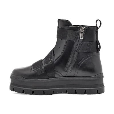 (W) UGG Sid Wear-resistant Cozy Mid Tops Black