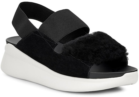 (W) Sandal UGG Silverlake Hitam Putih 1101919-BKW Lookbook (W) Sandal UGG Silverlake Hitam Putih 1101919-BKW