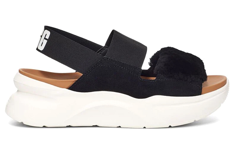 Order (W) UGG Silverlake II Sandal Bernafas Hitam 1119771-BLK