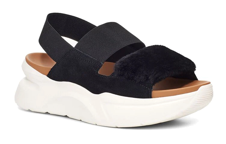 Lookbook (W) UGG Silverlake II Sandal Bernafas Hitam 1119771-BLK