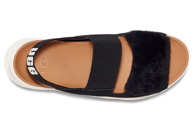 Shop (W) UGG Silverlake II Sandal Bernafas Hitam 1119771-BLK