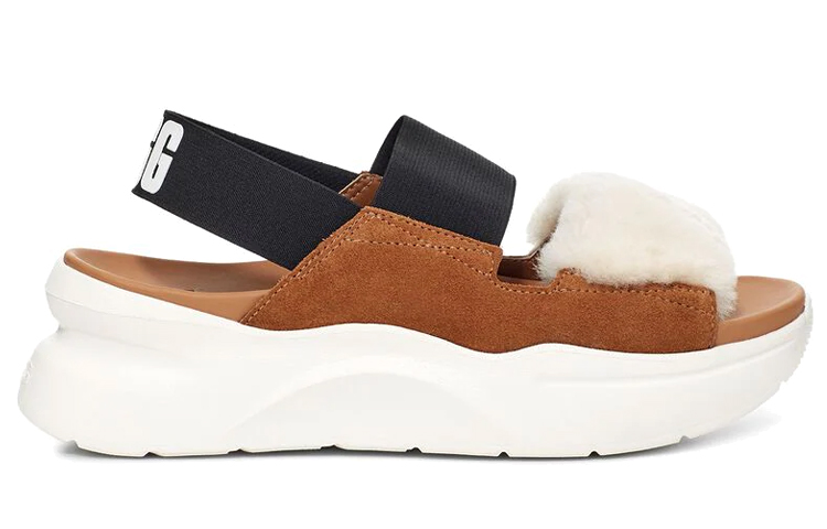 Order (W) Sandalias Deportivas UGG 'Chestnut Marrón Negro Blanco' 1119771-CHE