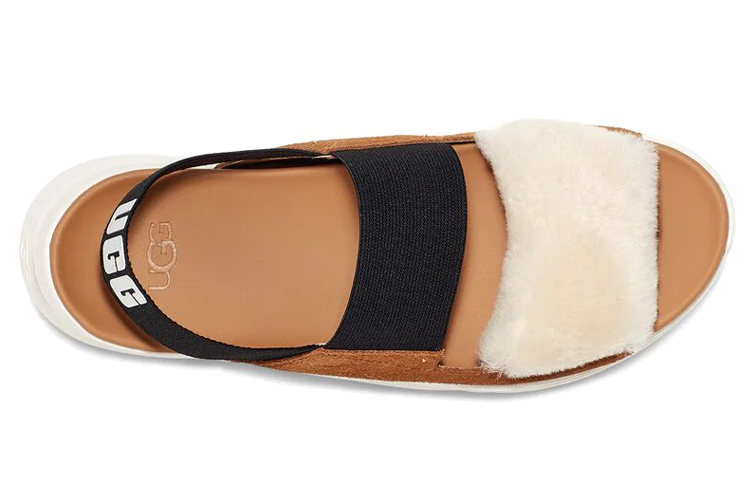 Shop (W) Sandalias Deportivas UGG 'Chestnut Marrón Negro Blanco' 1119771-CHE