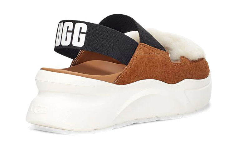 Purchase (W) Sandalias Deportivas UGG 'Chestnut Marrón Negro Blanco' 1119771-CHE