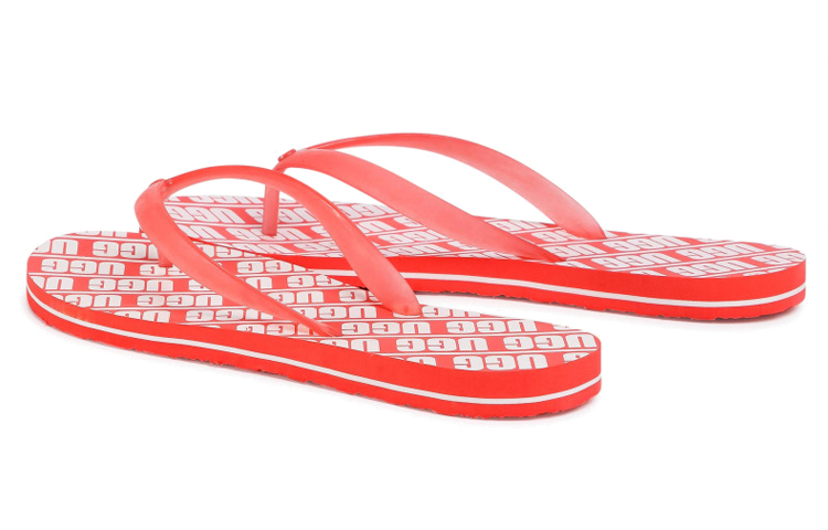 Purchase (Women) UGG Simi 'Red Fashion Flip-Flop' 1111058-PCRL