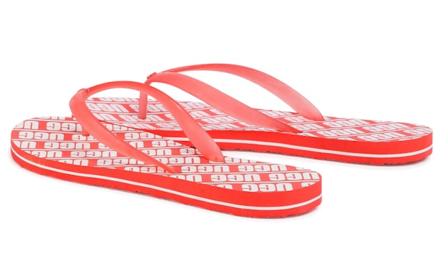 (Women) UGG Simi 'Red Fashion Flip-Flop' 1111058-PCRL Purchase (Women) UGG Simi 'Red Fashion Flip-Flop' 1111058-PCRL
