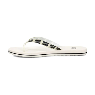 (W) UGG Simi Slippers 'CMFT Light White'