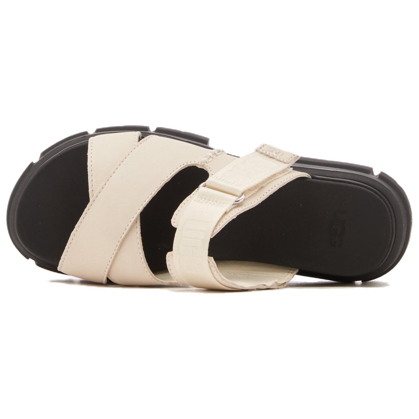 Shop (W) UGGスライド (ベージュプリント) 1136765-JSM