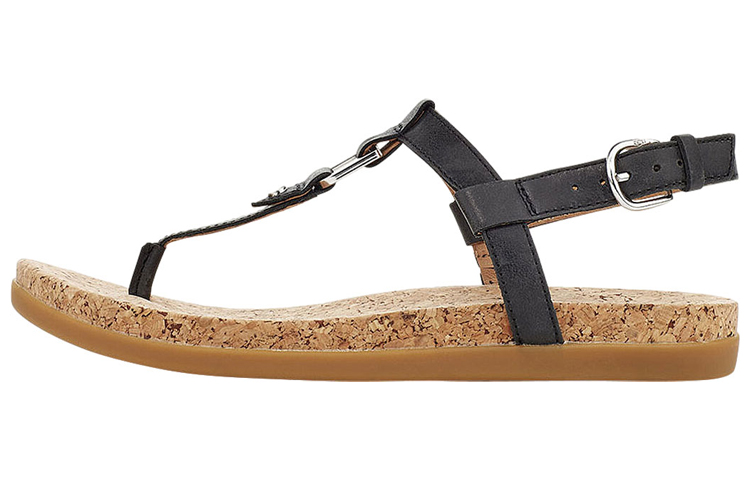 (Women) UGG Slide 'Black Buckle' 1112677W-BLK