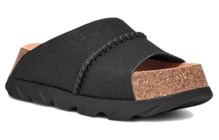 Order (W) UGGスライド ブラック (万能スタイル) 1152695-BLK-BLK