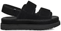 Order (W) UGG Slide 'Black Magic Tape Comfort' Hitam Sapuan Selesa 1141493-BLK