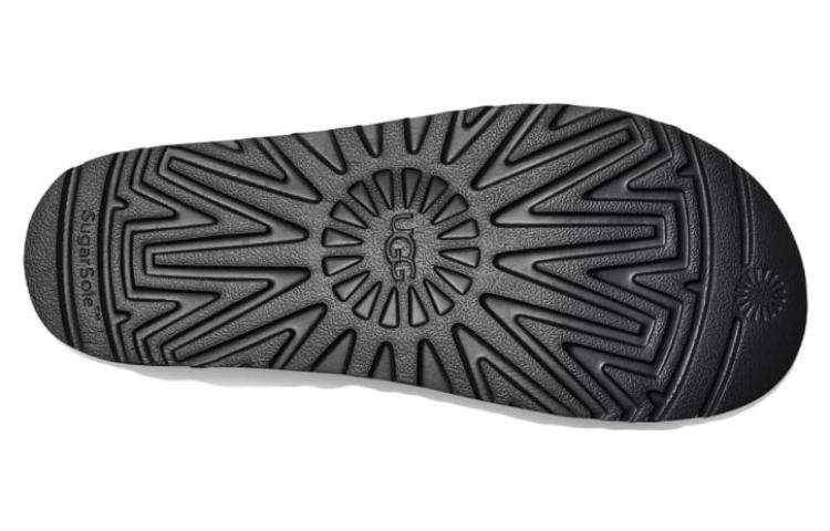 Details for UGG 織物 魔術貼舒適 時尚涼拖 女款 黑色