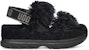 (W) UGG Slide 'Bulu Biri Hitam' 1119999-BLK