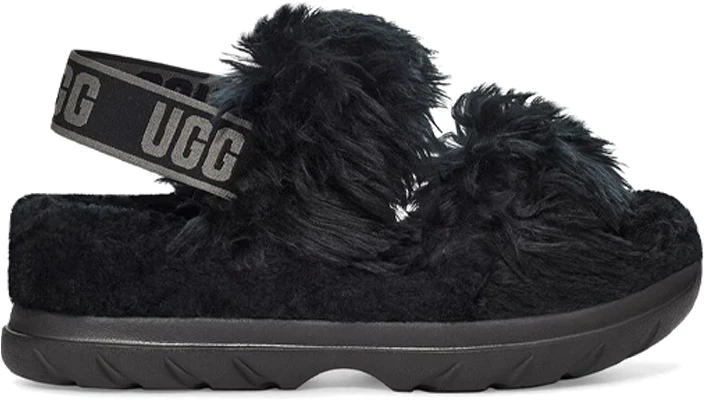 (Women) UGG Slide 'Black Sheepskin Fur' 1119999-BLK Order (Women) UGG Slide 'Black Sheepskin Fur' 1119999-BLK
