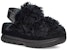(W) UGG Slide 'Bulu Biri Hitam' 1119999-BLK