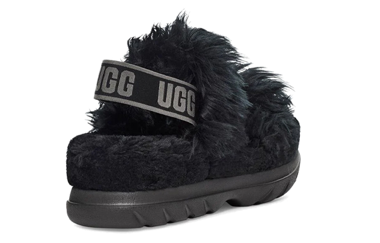 Purchase (Women) UGG Slide 'Black Sheepskin Fur' 1119999-BLK