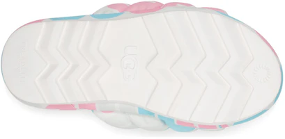 Purchase UGG 織物 舒適柔軟厚底 時尚涼拖 女款 藍粉