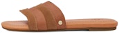 (W) Selipar UGG 'Kulit Coklat Selesa' 1128644-CLTHR