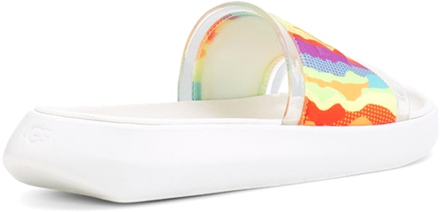 (W) UGG Slide Cali Collage Sandal Datar Wanita - Pelangi Garis-garis 1120001-RSTR Purchase (W) UGG Slide Cali Collage Sandal Datar Wanita - Pelangi Garis-garis 1120001-RSTR