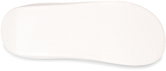 (W) UGG Slide Cali Collage Sandal Datar Wanita - Pelangi Garis-garis 1120001-RSTR Details for (W) UGG Slide Cali Collage Sandal Datar Wanita - Pelangi Garis-garis 1120001-RSTR