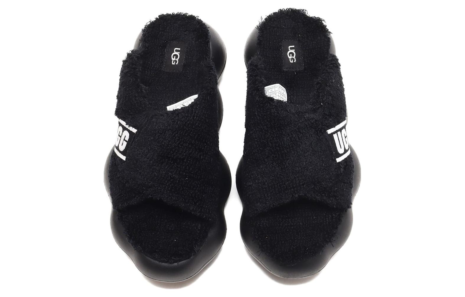 Order UGG 織物 舒適休閒 時尚涼鞋 女款 黑色