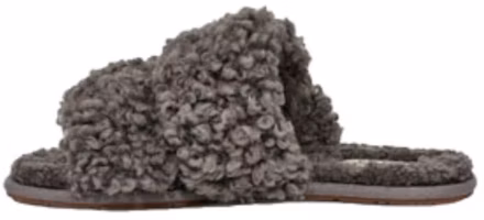 (Women) UGG Maxi Curly Scuffetta 'Grey' 1130837-CHRC (Women) UGG Maxi Curly Scuffetta 'Grey' 1130837-CHRC