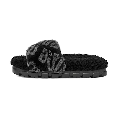 (W) UGG Logo Slides 'Black'