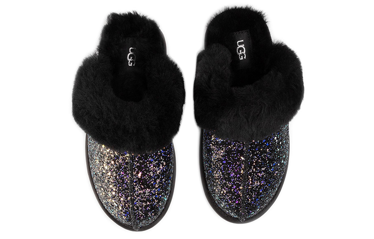 (W) UGG Slide 'Cozy CMFT Black' 圖 3