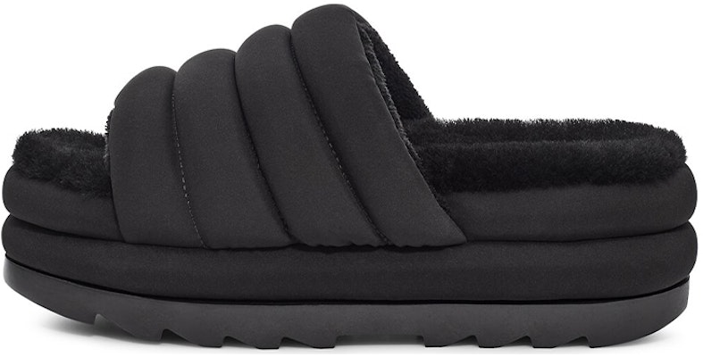 (Women) UGG Slide 'Fashionable Black Knit' 1126377-BLK Buy (Women) UGG Slide 'Fashionable Black Knit' 1126377-BLK