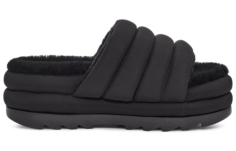 Order (Women) UGG Slide 'Fashionable Black Knit' 1126377-BLK