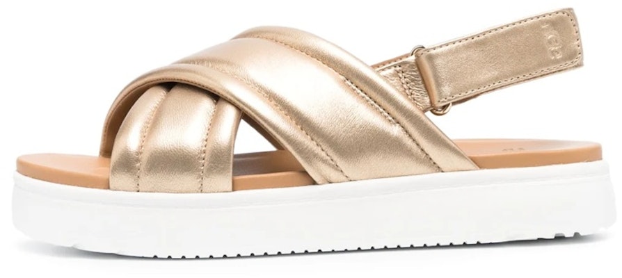 (W) UGG Selipar 'Golden Cross-Strap' 1142210-GOLD Buy (W) UGG Selipar 'Golden Cross-Strap' 1142210-GOLD