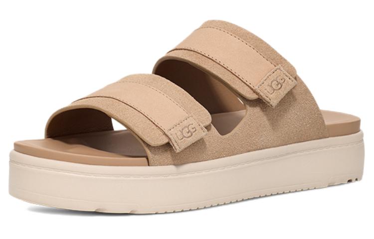 Order UGG 舒適百搭 一字拖鞋 女款 淺棕色