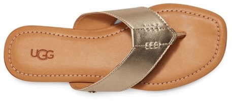 (W) Sandal UGG 'Metallic' 1142178-GLDM Shop (W) Sandal UGG 'Metallic' 1142178-GLDM