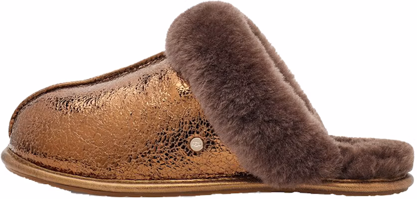 (W) UGG 메탈릭 가죽 슬라이드 (밤색) 1125394-BRZ Buy (W) UGG 메탈릭 가죽 슬라이드 (밤색) 1125394-BRZ